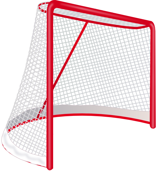 Hockey Goal clip art - vector clip art online, royalty free ...