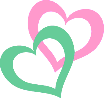 Clip Art Hearts Intertwined | Clipart Panda - Free Clipart Images