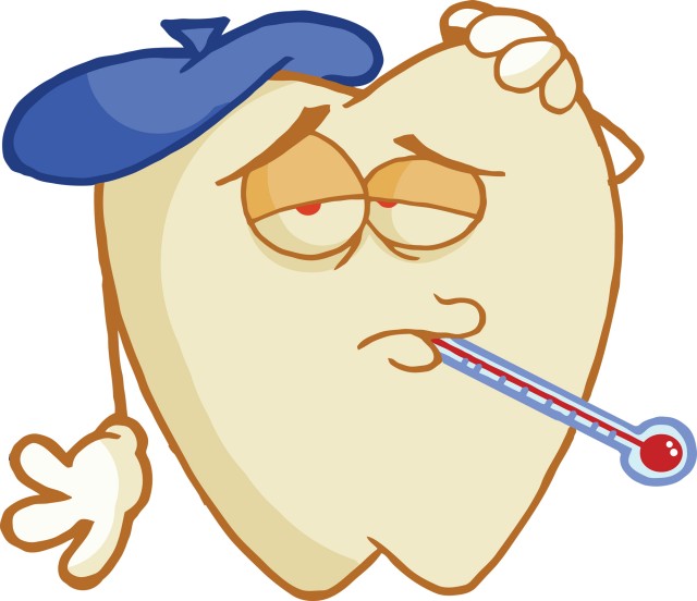 Outlined Tooth Decay Cartoon Character Stock Photo 72025468 ...