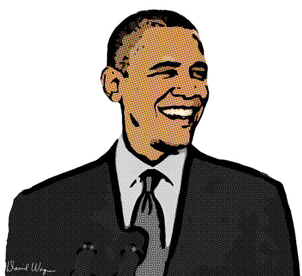Obama Public Domain - ClipArt Best
