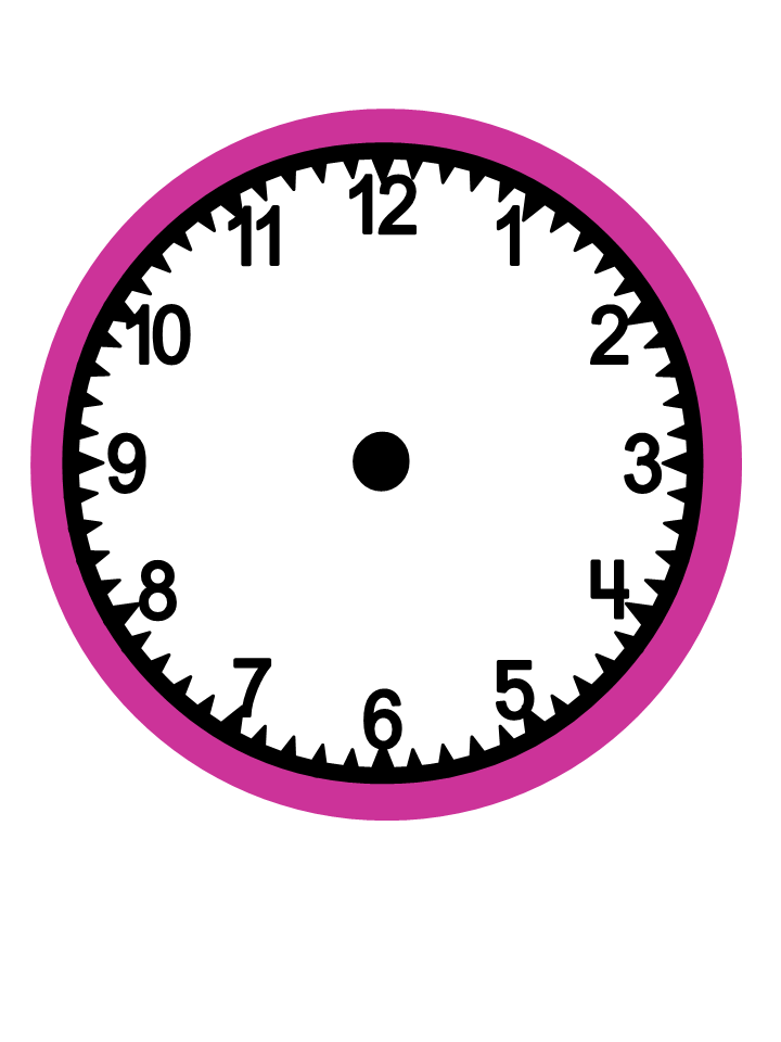 Analog Clock Without Hands Cliparts.co