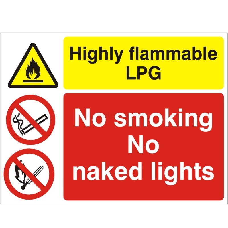 Flammable Safety Signs, Flammable Hazard Safety Labels | UK Safety ...