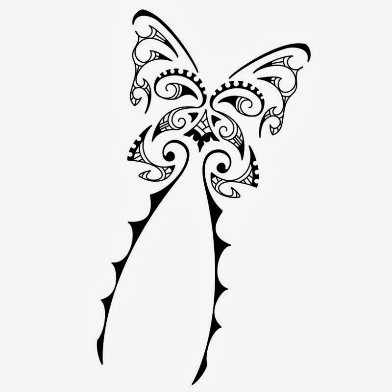 Butterfly Maori Tattoos Page Tattoo