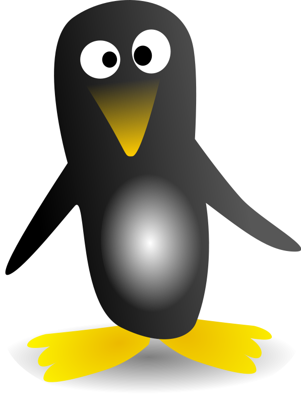 Penguin | Free Stock Photo | Illustration of a cartoon penguin ...