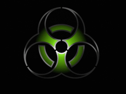 Nuclear Biohazard Doom Wallpaper (1024x768) - Black iPad,iPad2 ...