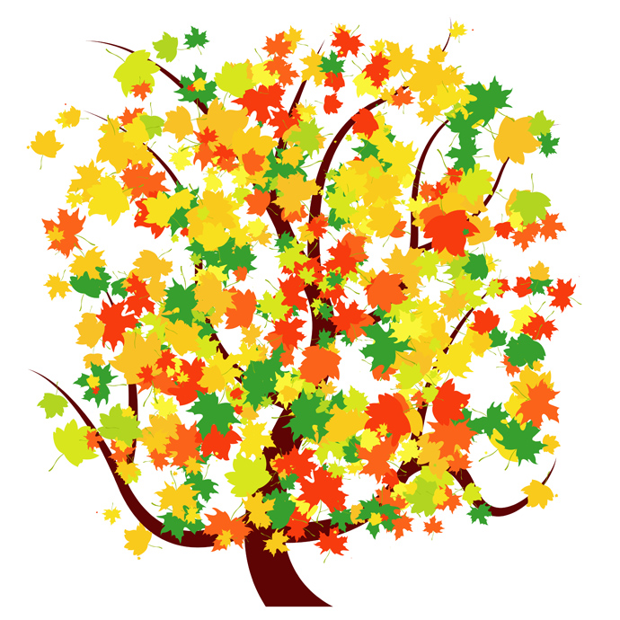 Related Pictures Tree With Leaves Falling Clip Art Vector Clip Art ...
