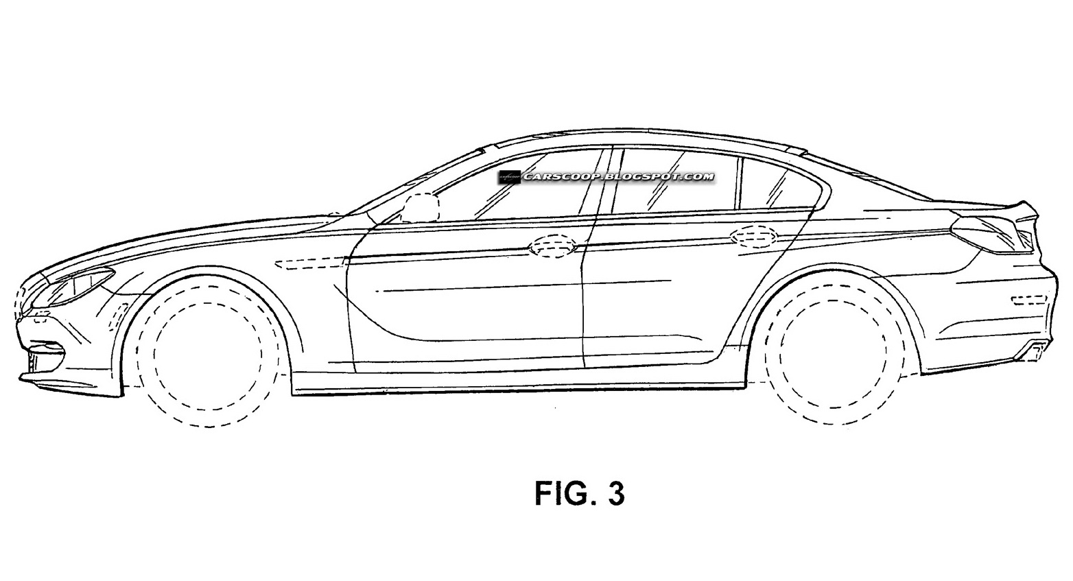 Best Of Automobile: Official Patent Designs of BMW's New Four-Door ...