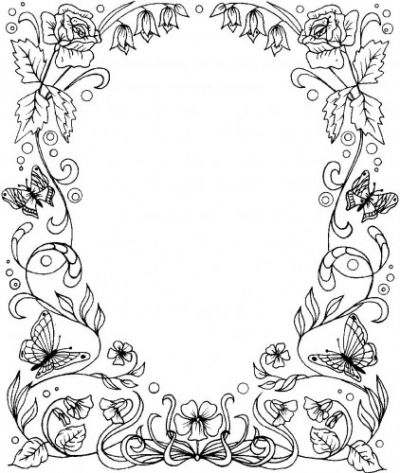 Best Border Designs For Boys | Coloring Pages