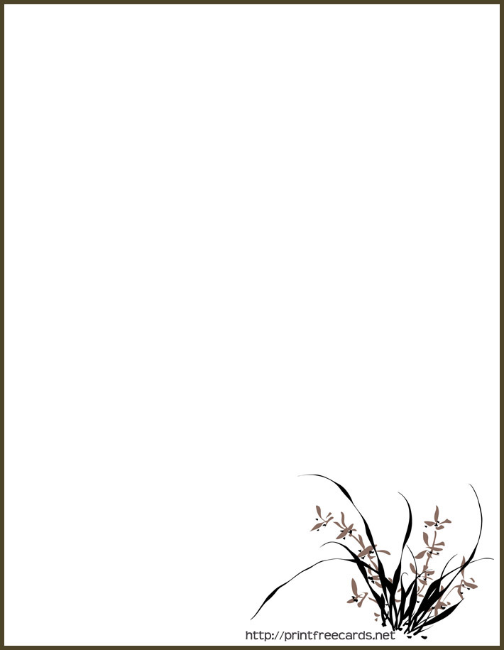 free printable border stationery clipartsco