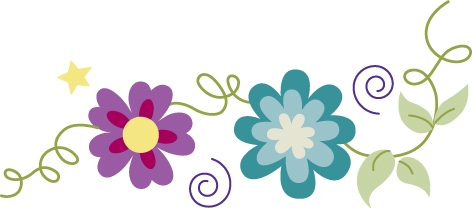 Flower Border Design Clipart - Free Clipart