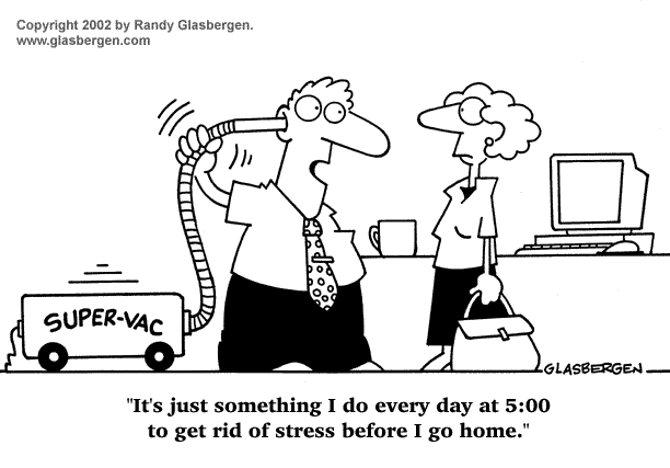 stress | Randy Glasbergen - Glasbergen Cartoon Service