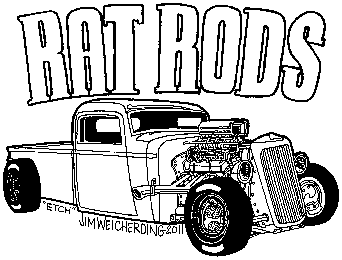 hotrod colouring pages (page 2), hot rod coloring pages - Drawing Kids