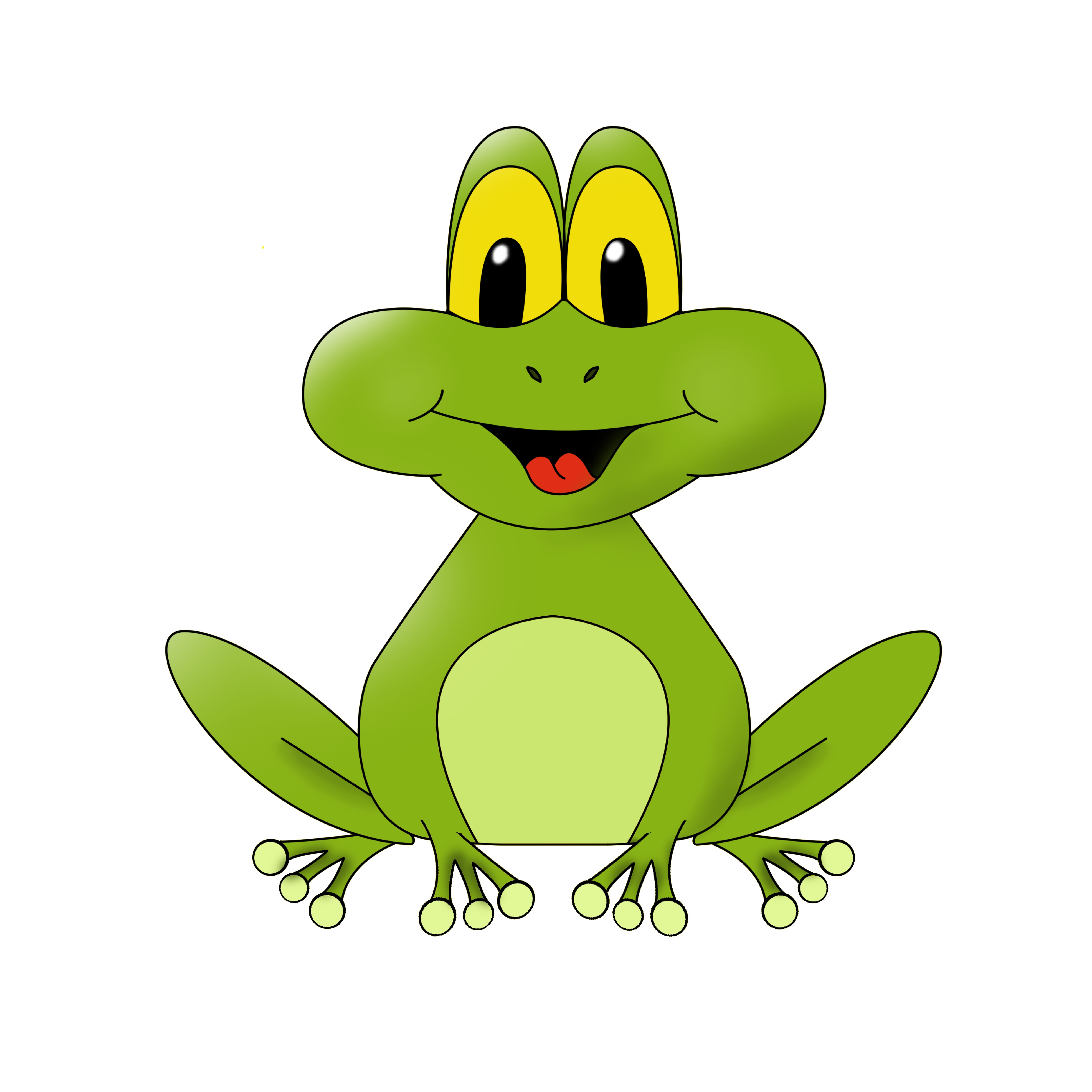 Cartoon Picture Of Frog
