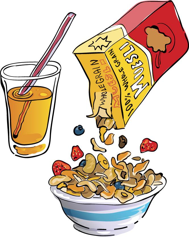 Breakfast Cereal Clipart - Gallery
