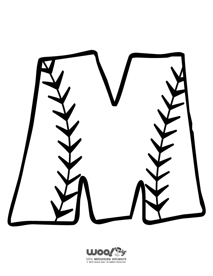 Pix For > Baseball Alphabet