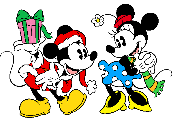 Mickey and Friends Christmas Clipart - Disney Clipart Galore