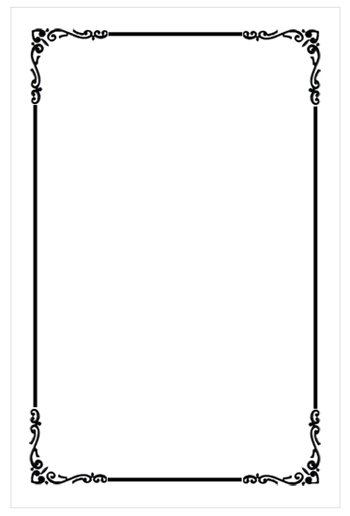 Black And White Border Template - ClipArt Best