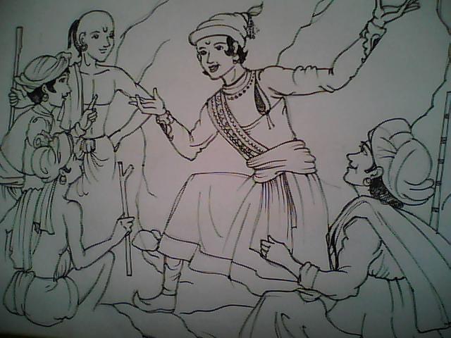 Shivaji Maharaj Sketch - Cliparts.co