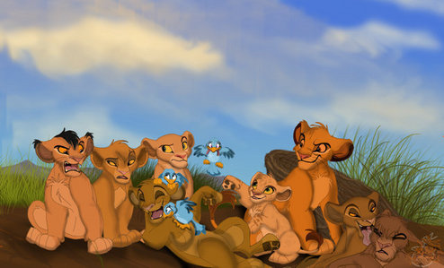 What are the cubs names from left to right? - The Lion King Trivia ...