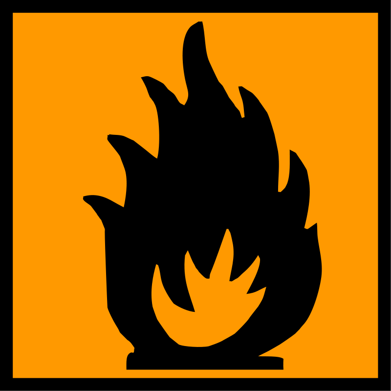 Flammable Clip Art Download
