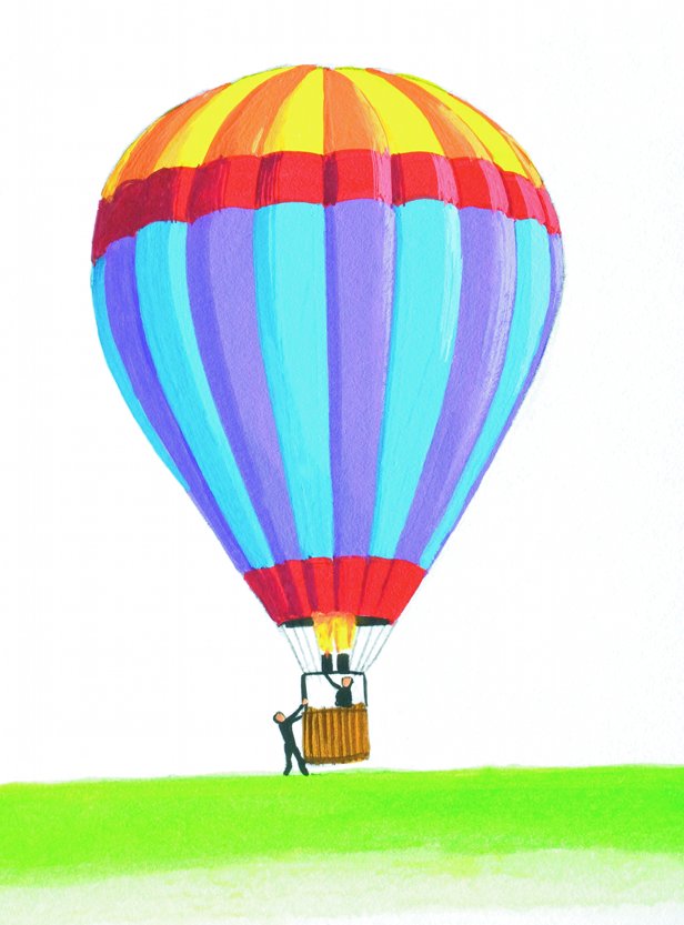 Hot Air Balloon Basket