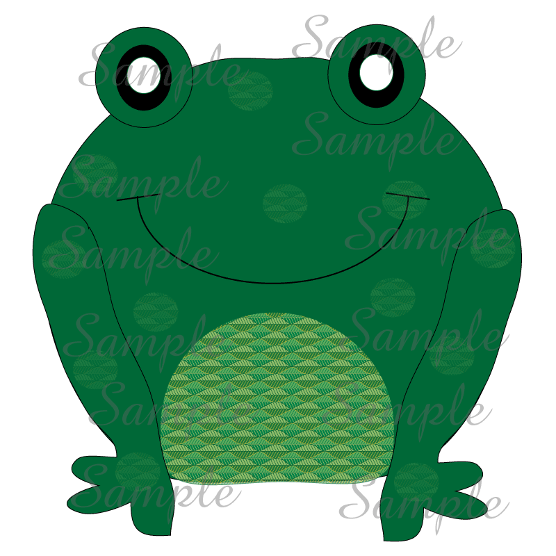 Clip Art Frog 2 Graphic