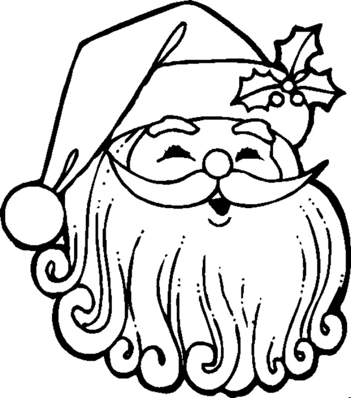 santa christmas picture coloring 2 - games the sun | games site ...