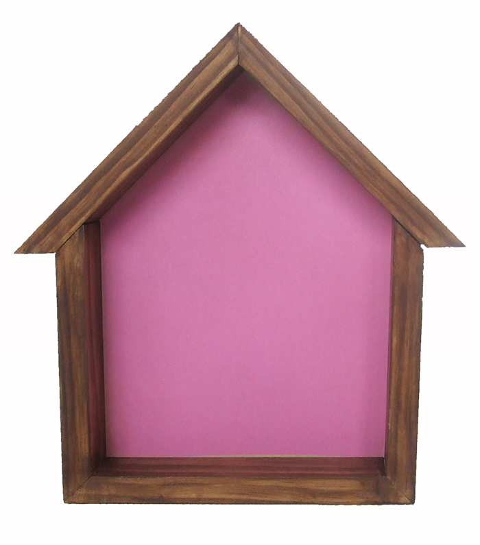 Bird House Box Shelf - Cotton Candy | Bespoke Art Framing | madeit ...