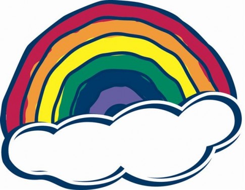 Pics Of Cartoon Rainbows - ClipArt Best