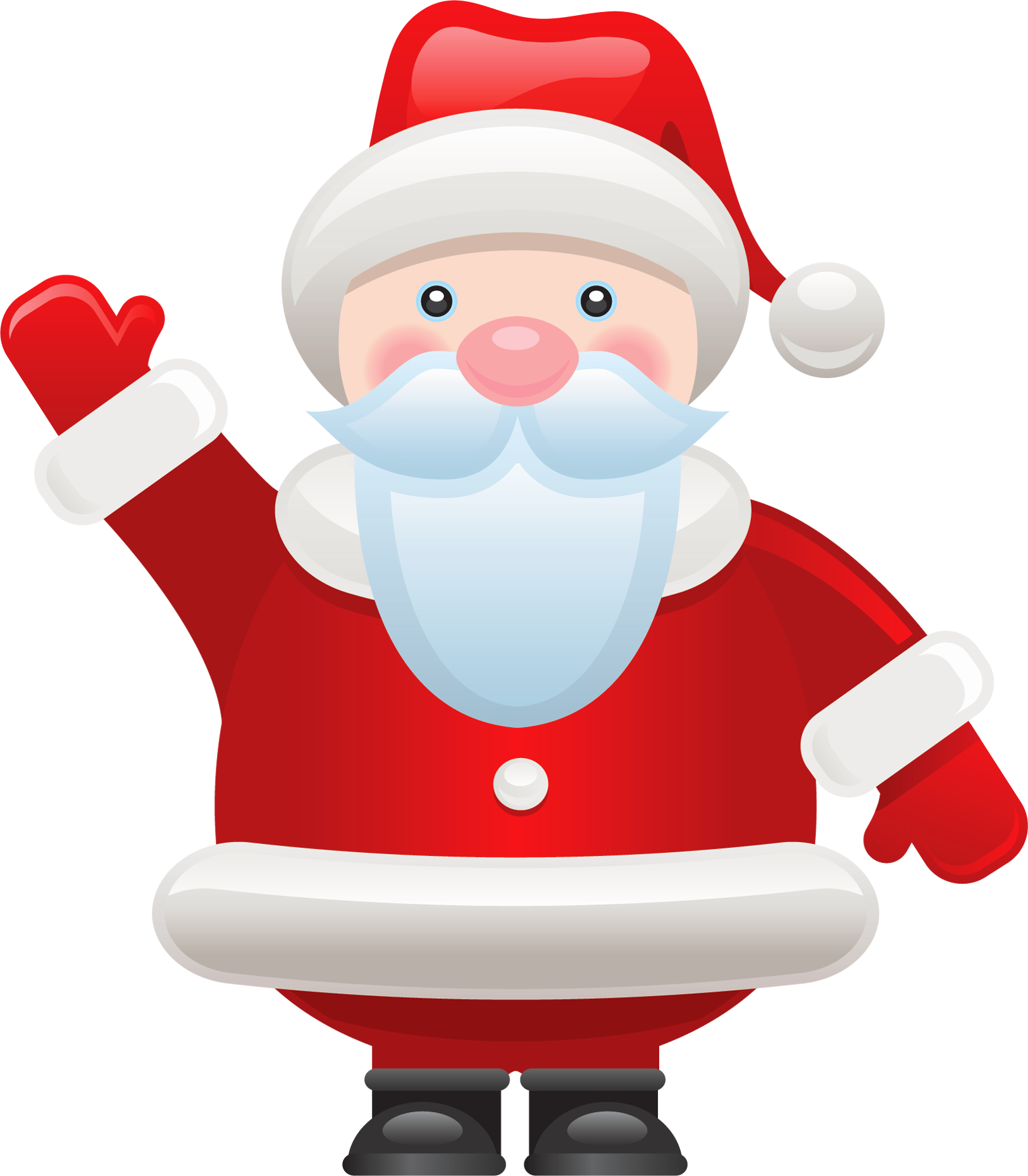 Images For > Christmas Santa Claus Clip Art