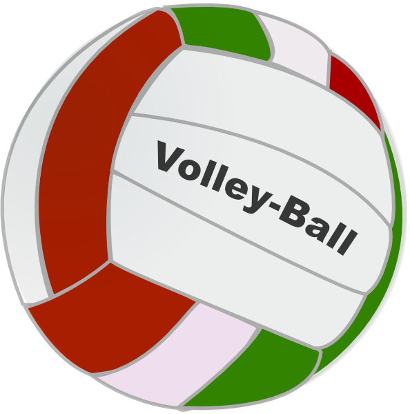 Volley Ball clip art - vector clip art online, royalty free ...