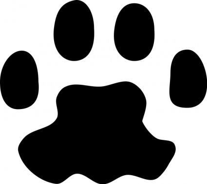 Vector image cat paw print Free vector for free download (about 4 ...