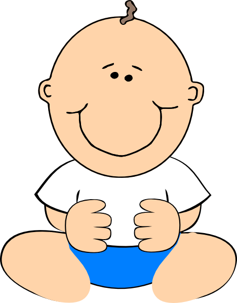 Baby Boy clip art - vector clip art online, royalty free & public ...