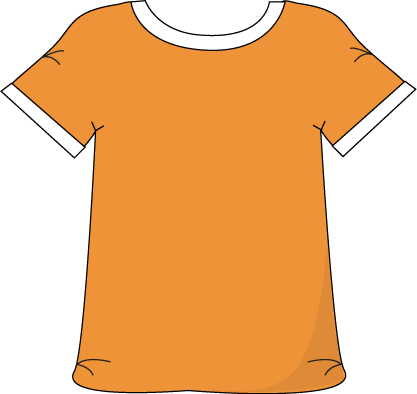 T-Shirt Clip Art > Orange | Clipart Panda - Free Clipart Images