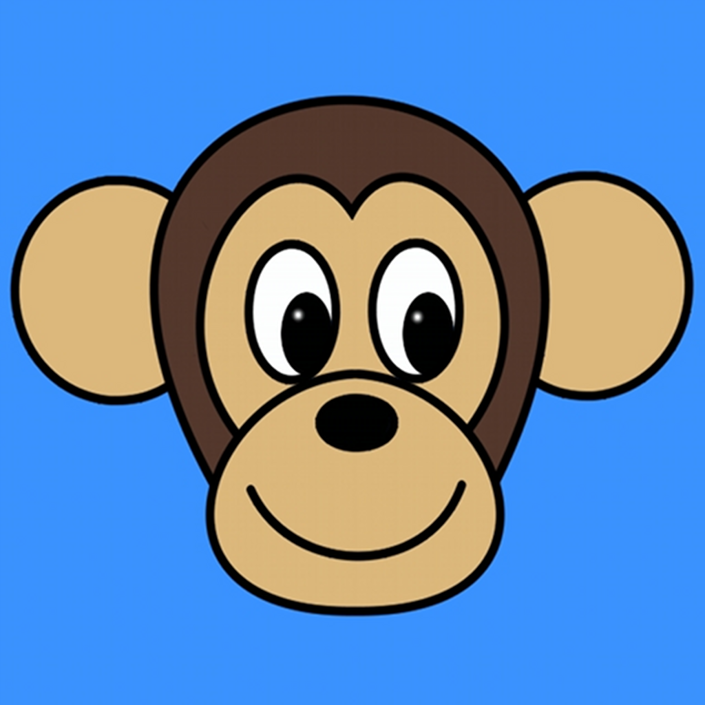 Cartoon Monkey Pictures For Kids Free Cute Wallpaper | woliper.com