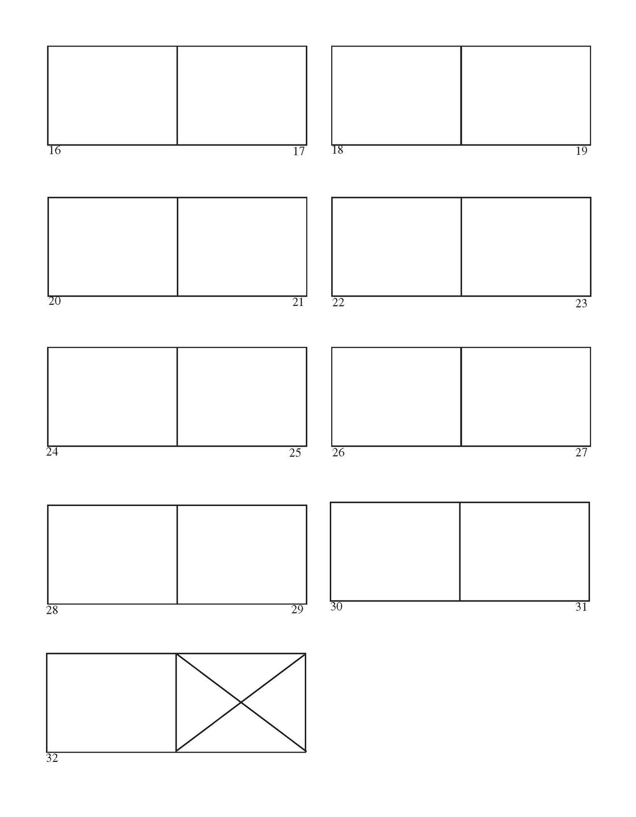 Printable Storyboard Template Cliparts.co