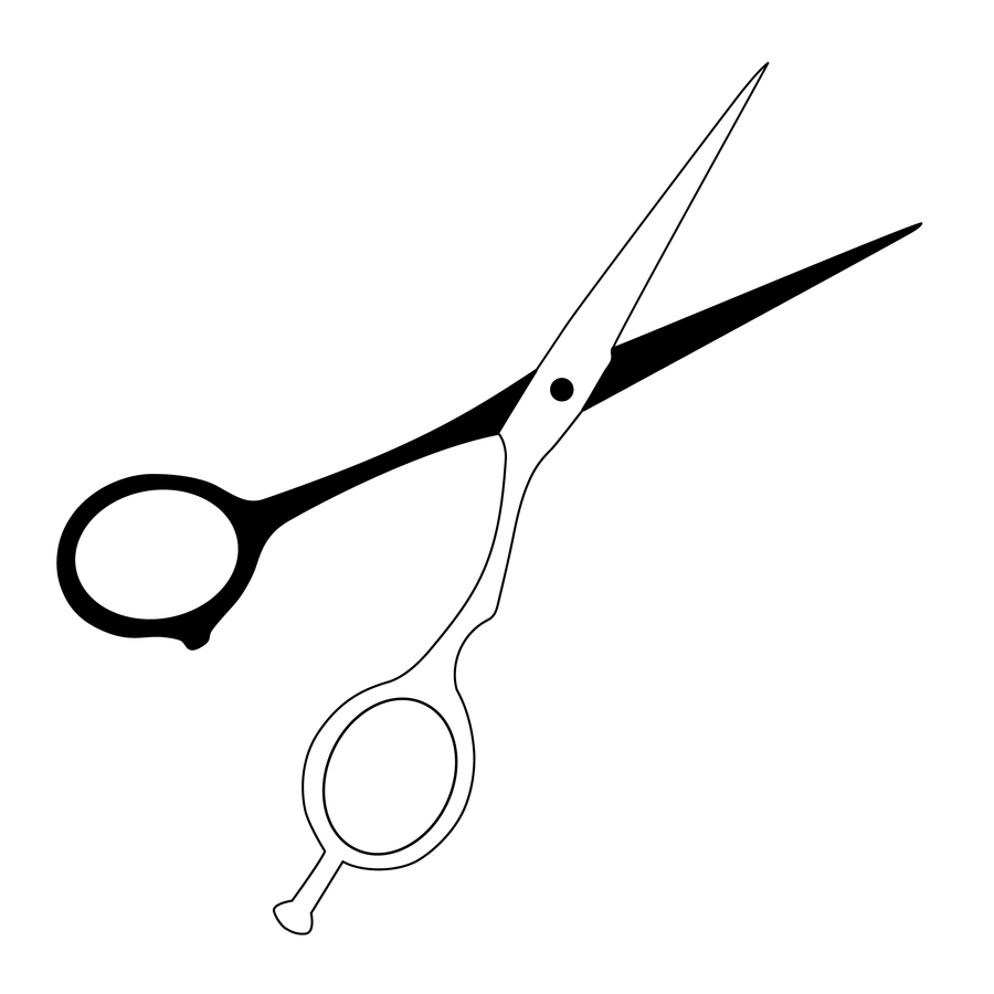 Hair Cutting Scissors Vector Images & Pictures - Becuo