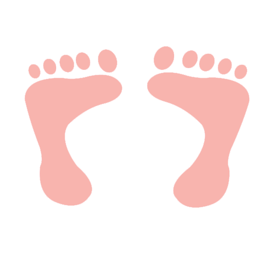 Clipart Baby Footprints - ClipArt Best