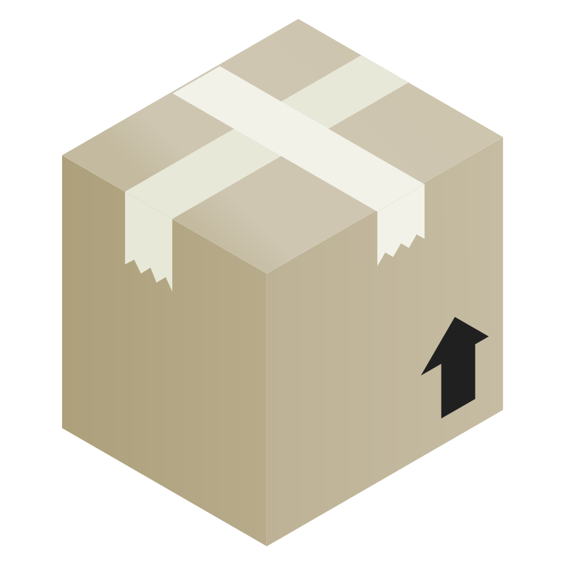 Clipart - Packing Box