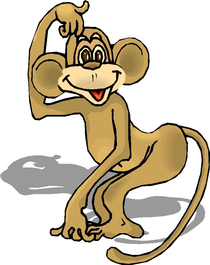 Clip Art - Clip art monkeys 764775