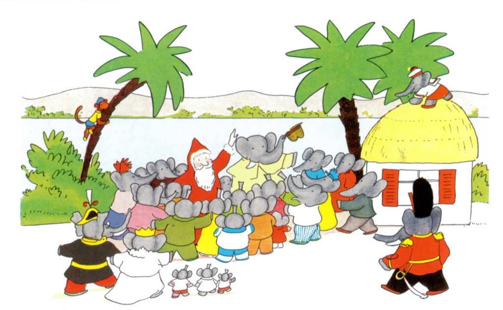 December 13th – Babar and Father Christmas by Jean de Brunhoff ...