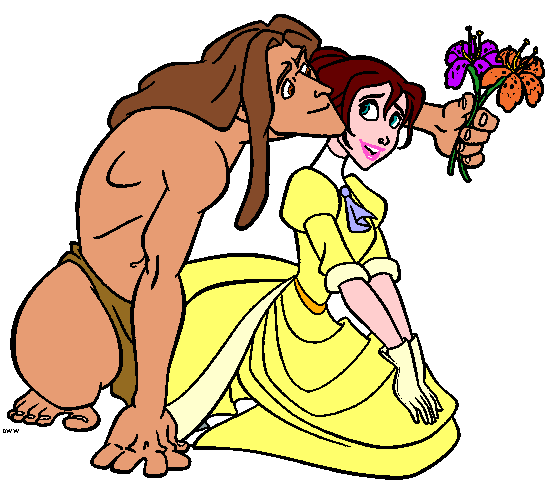 Disney Tarzan and Jane Clipart - Disney Clipart Galore