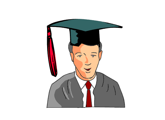 Graduation Animated Clipart: lawr_6_28 : Classroom Clipart