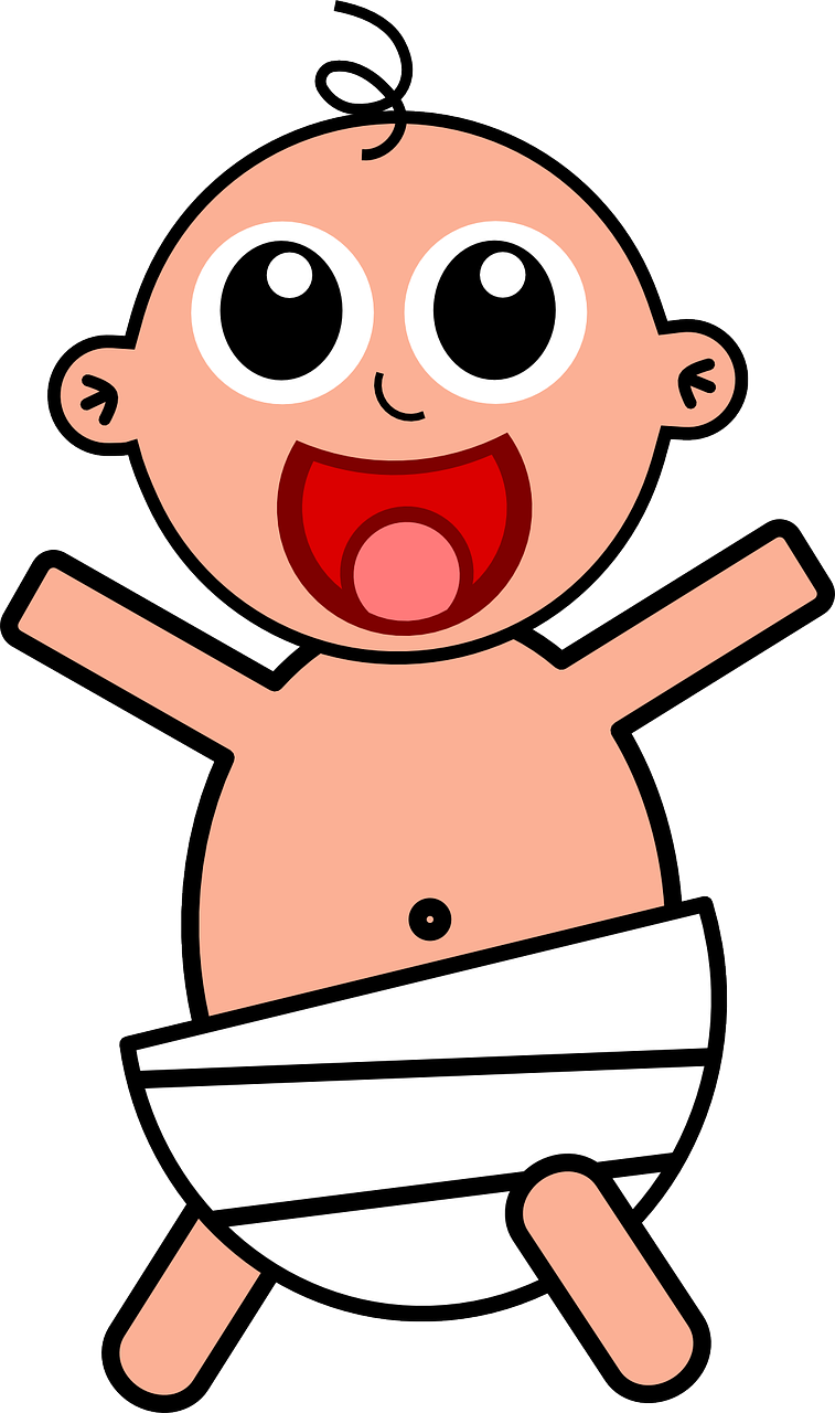 Picture Of A Cartoon Baby - Cliparts.co