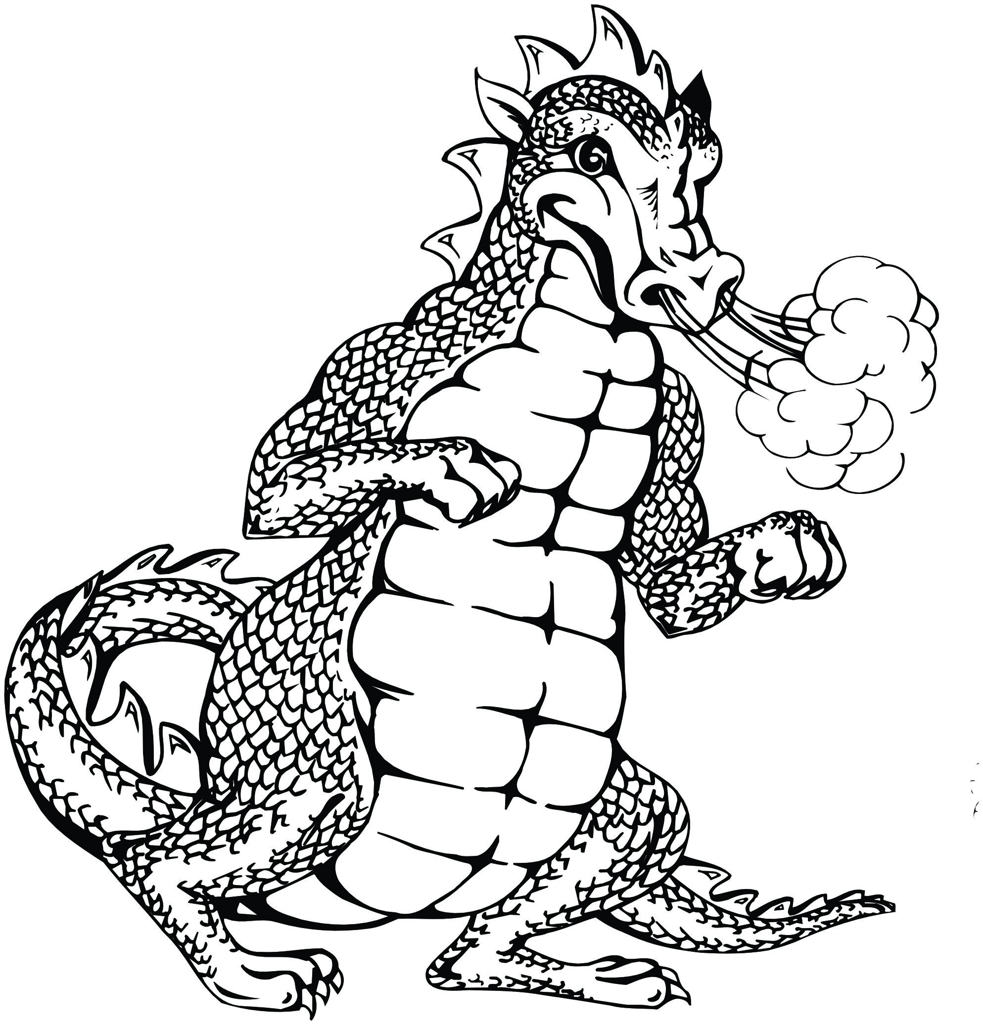 Cool Pictures Of Dragons In Black And White Images & Pictures - Becuo