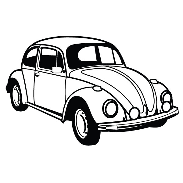 deviantART: More Like VW Beetle Car Vector by Vectorportal