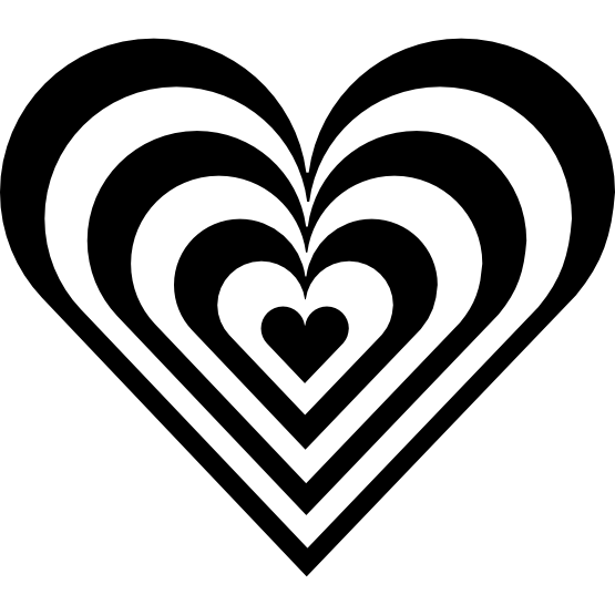 zebra heart plain tattoo tatoo flower SVG - ClipArt Best - ClipArt ...