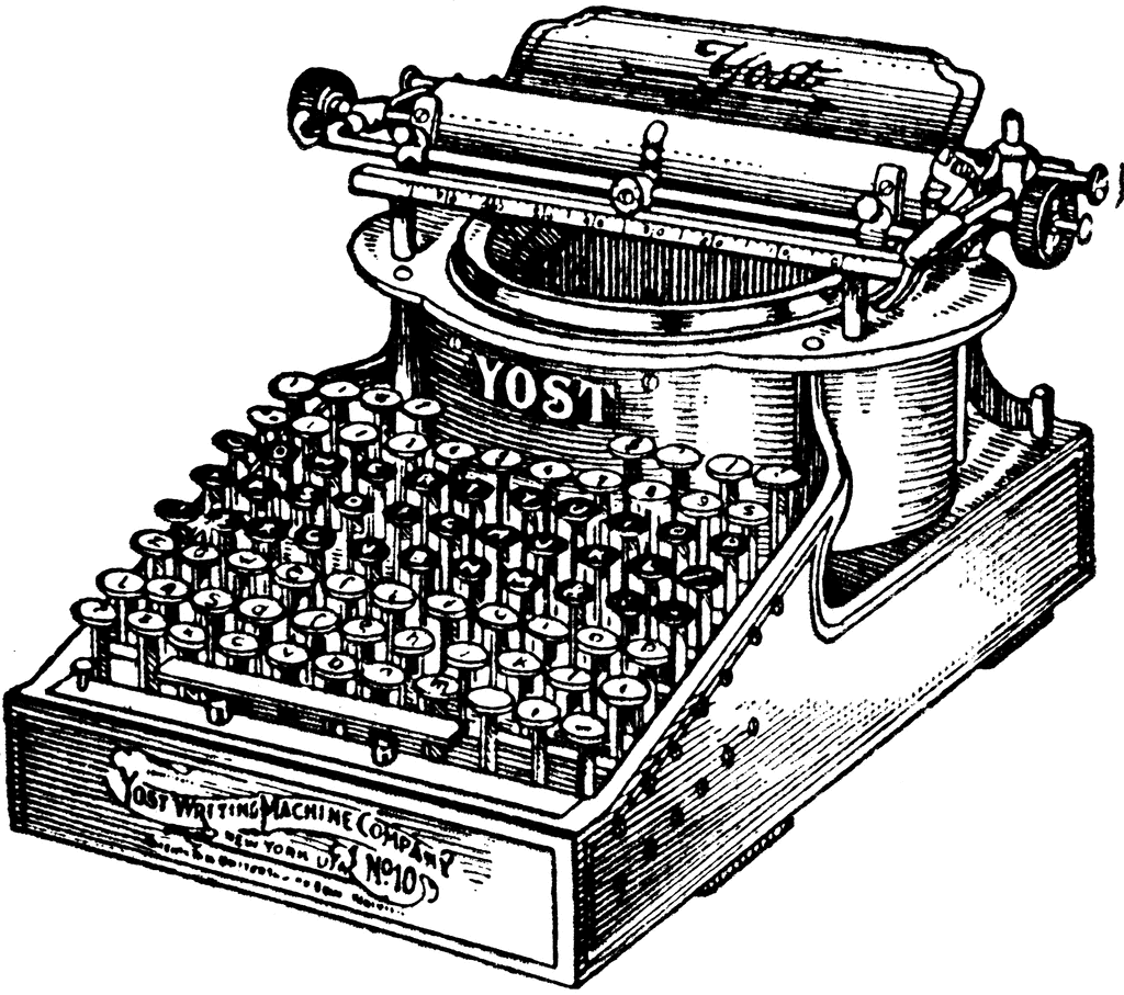 Typewriter | ClipArt ETC