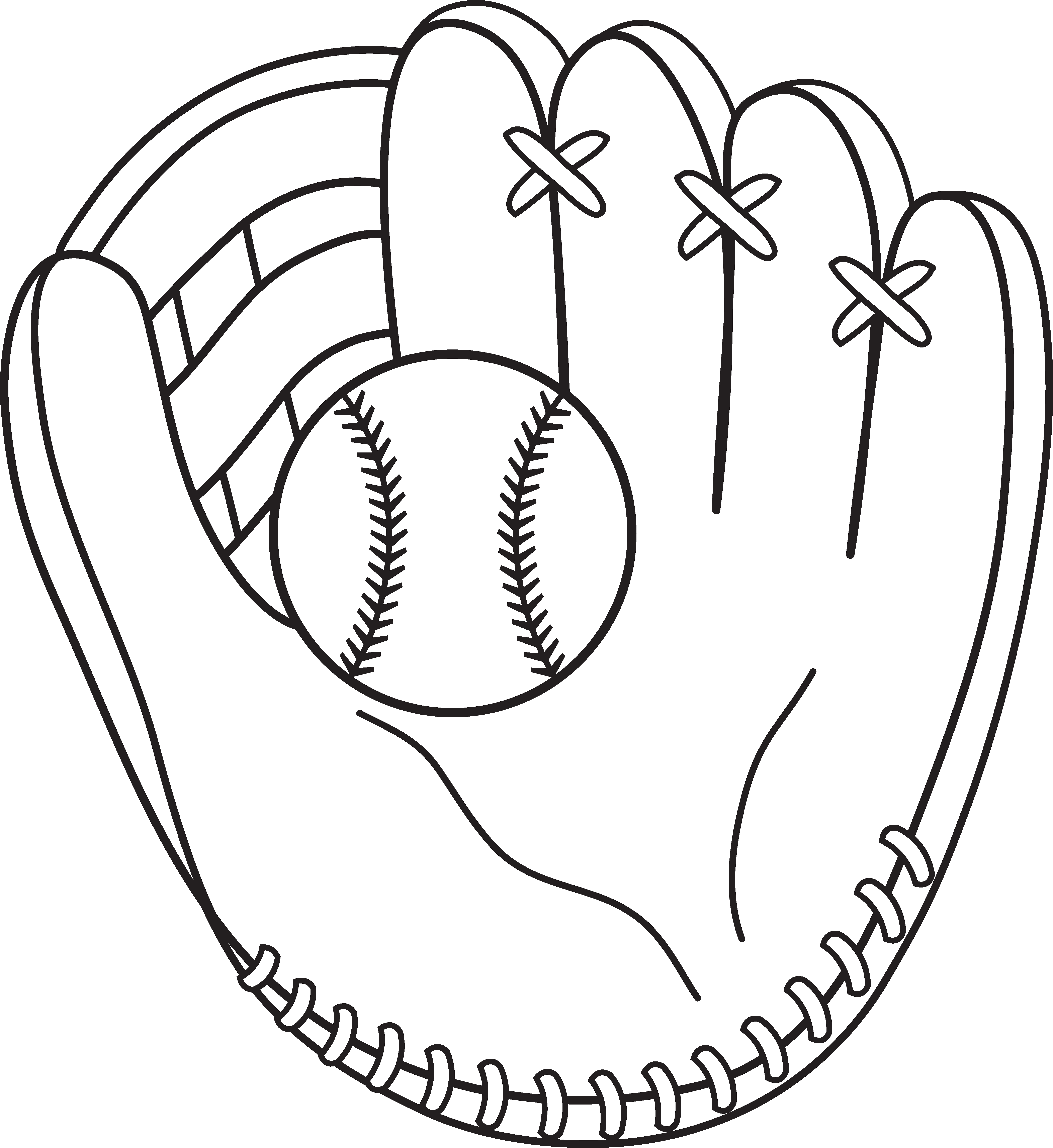 Baseball Glove Template Printable Printable World Holiday