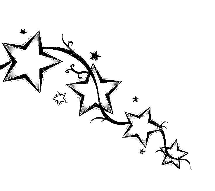 Star Tattoo Designs 18151 - Pictures of Tattoos